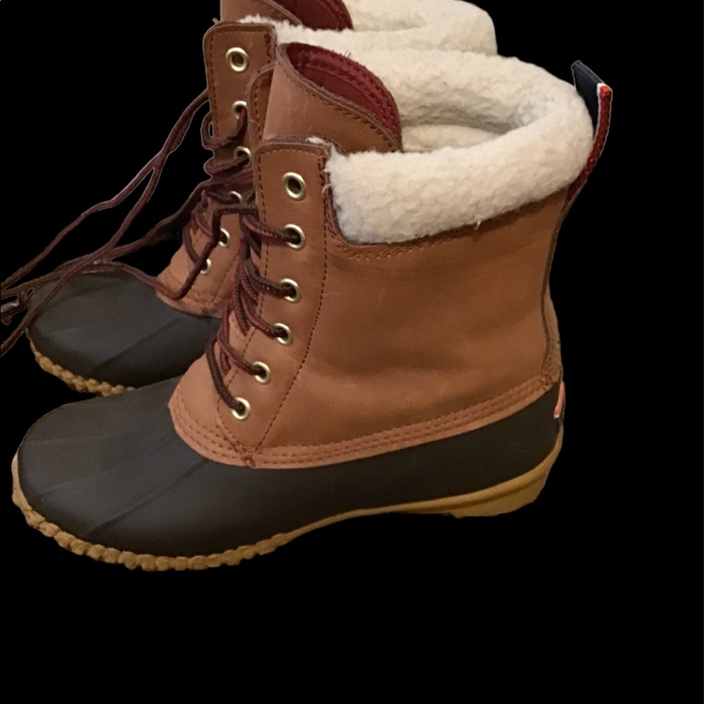 Tommy Hilfiger duck boots